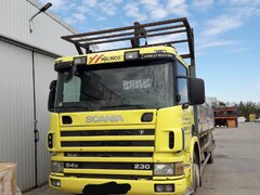 Scania P94 D230 Macara HIAB 095-2- gata de lucru!