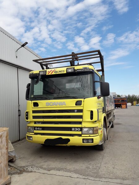 Scania P94 D230 Macara HIAB 095-2- gata de lucru!